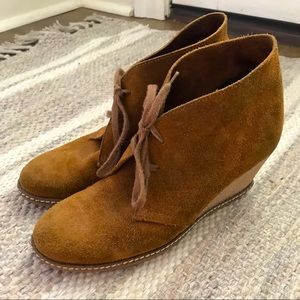 J.Crew suede MacAlister bootie